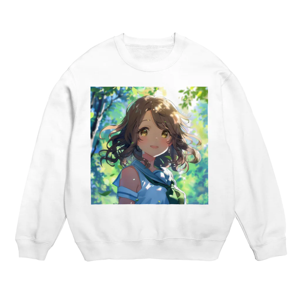 AQUAMETAVERSEのセーラー服の可愛い女の子　Tomoe bb 2712 スウェット