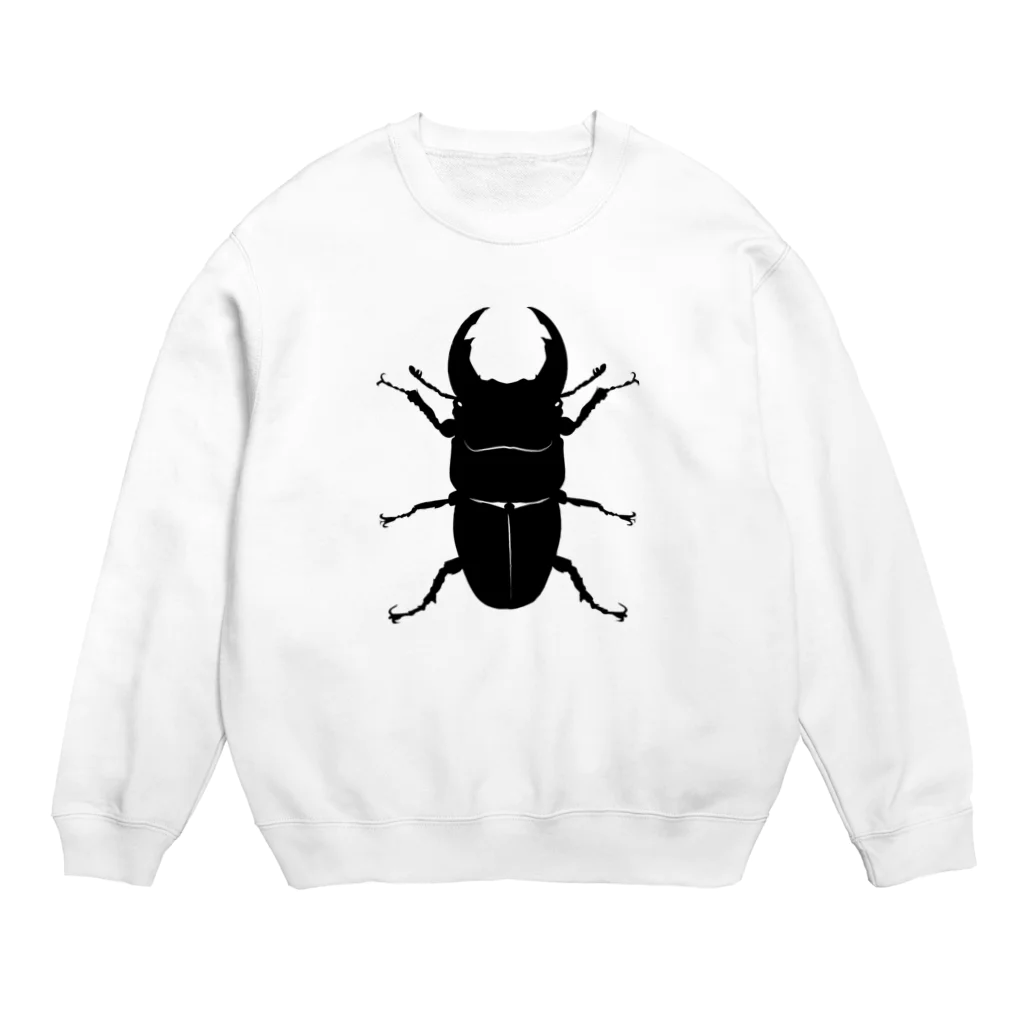 chicodeza by suzuriのオオクワガタ Crew Neck Sweatshirt