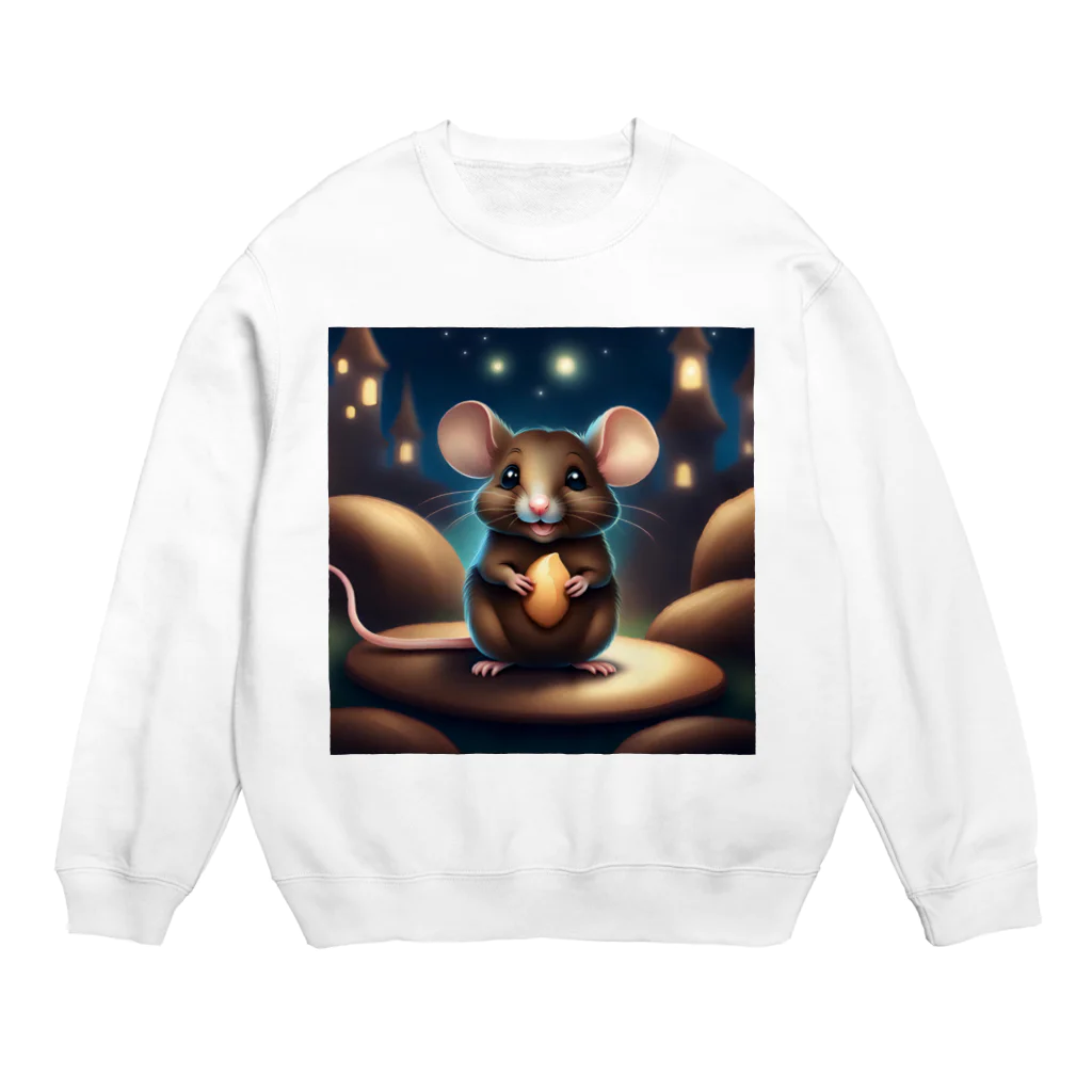 apWK5Yg8のネズミーファアンタジア Crew Neck Sweatshirt