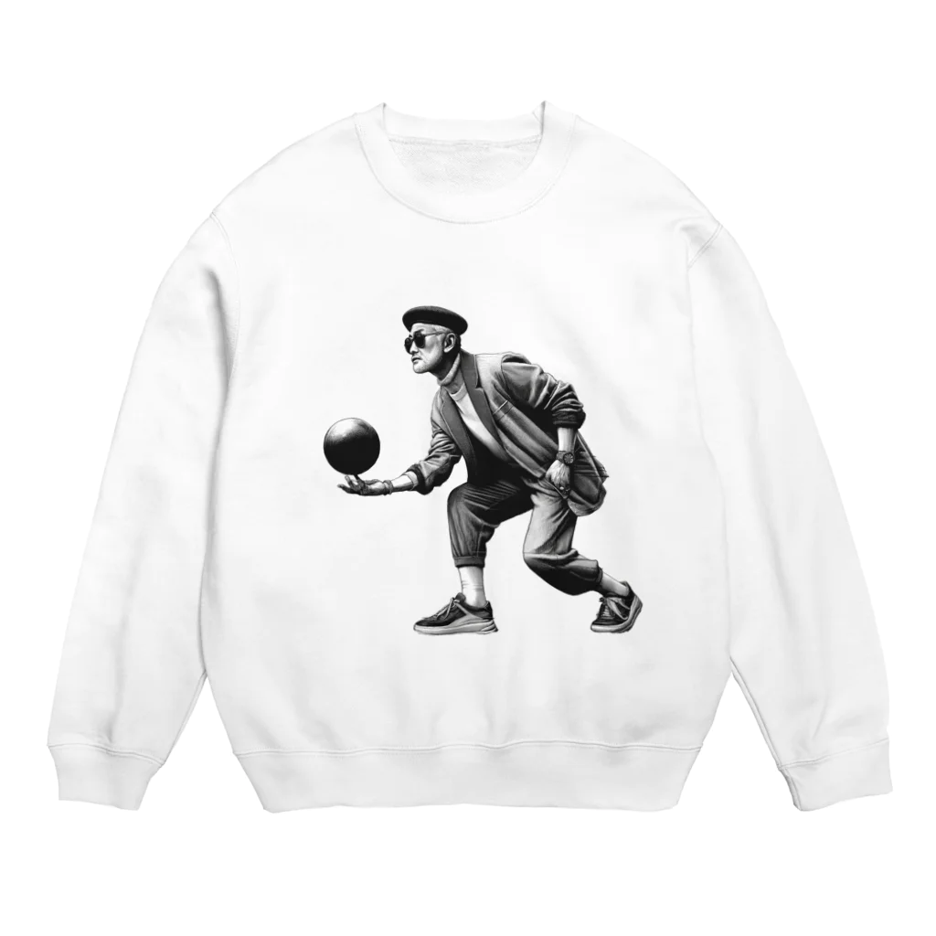 Shibu-Dandy-のシャレ・オ・ジー Crew Neck Sweatshirt