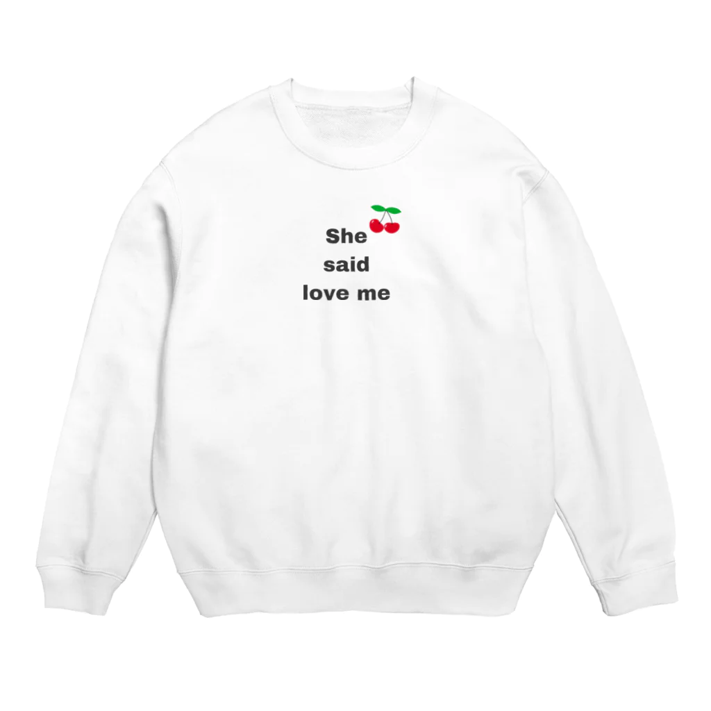 shesaidlovemeのshesaidloveme Crew Neck Sweatshirt