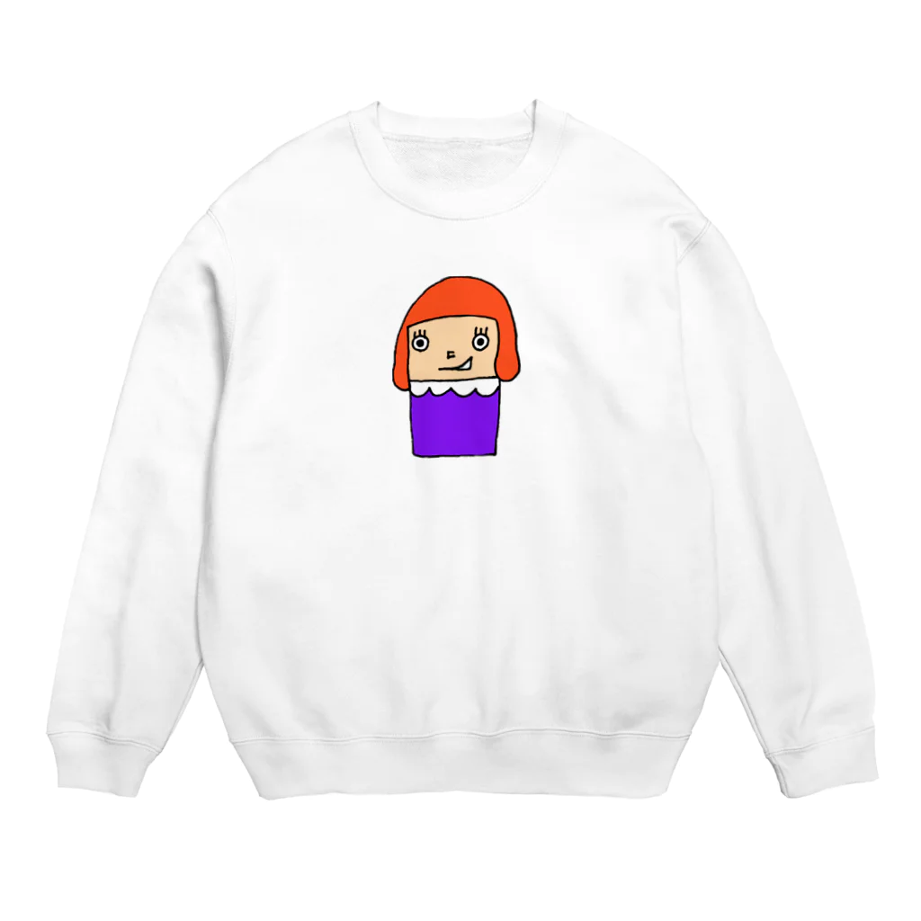 sooomaxの四角いちゃん Crew Neck Sweatshirt