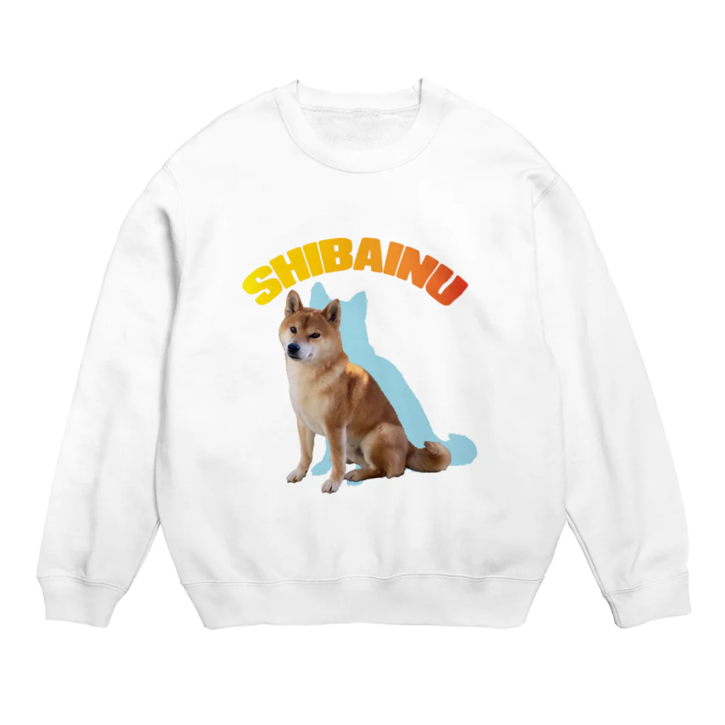 LLC Reality のSHIBAINU（ソラくん）おすわり Crew Neck Sweatshirt