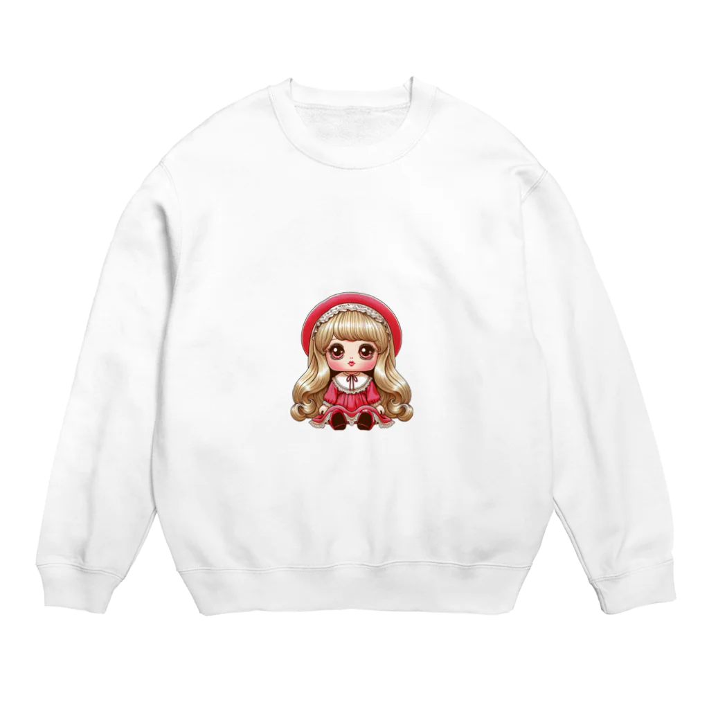 ミントキャンディのレトロなDOLL Crew Neck Sweatshirt