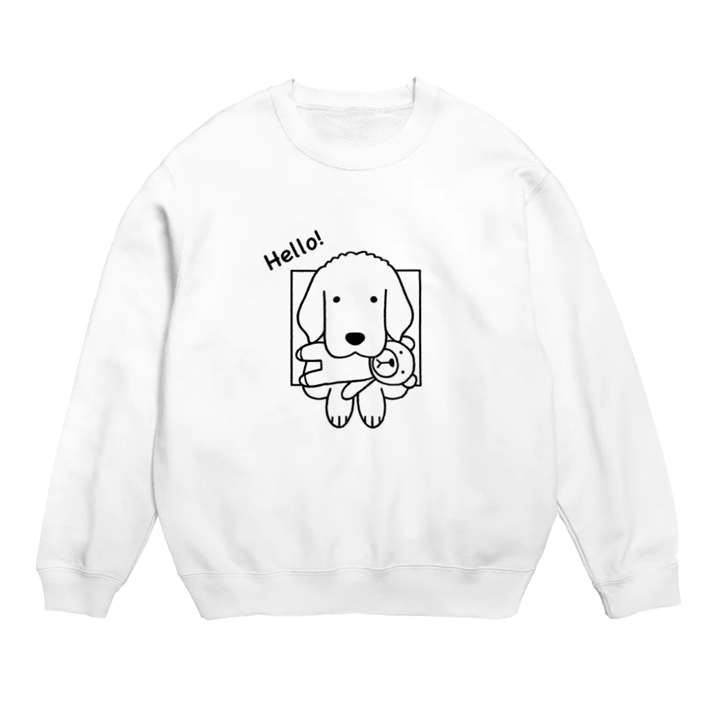 efrinmanのハロー！線画 Crew Neck Sweatshirt