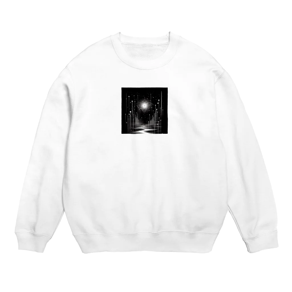 john_maの花火です Crew Neck Sweatshirt