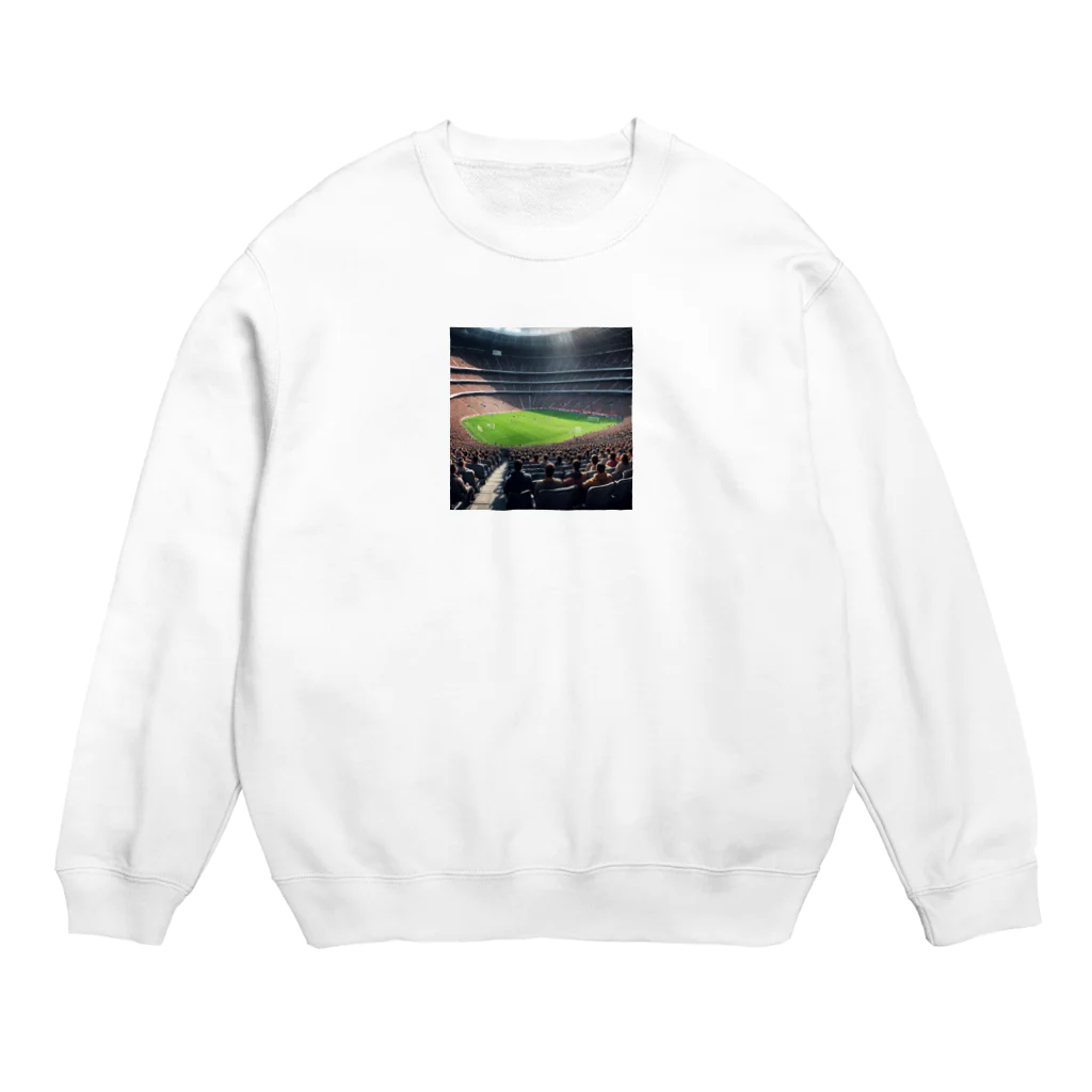 ツッキー★の満員のスタジアム Crew Neck Sweatshirt