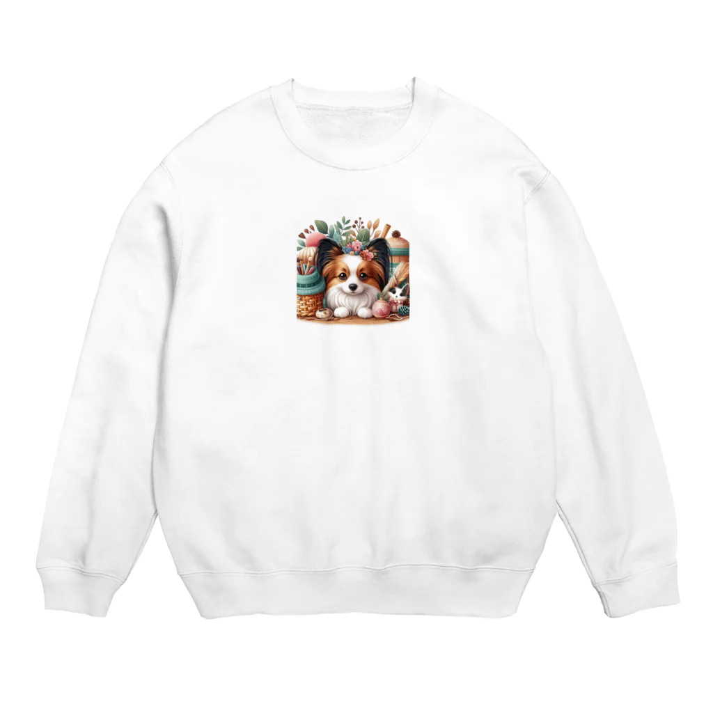 岸本淳の俺のパピヨン２ Crew Neck Sweatshirt