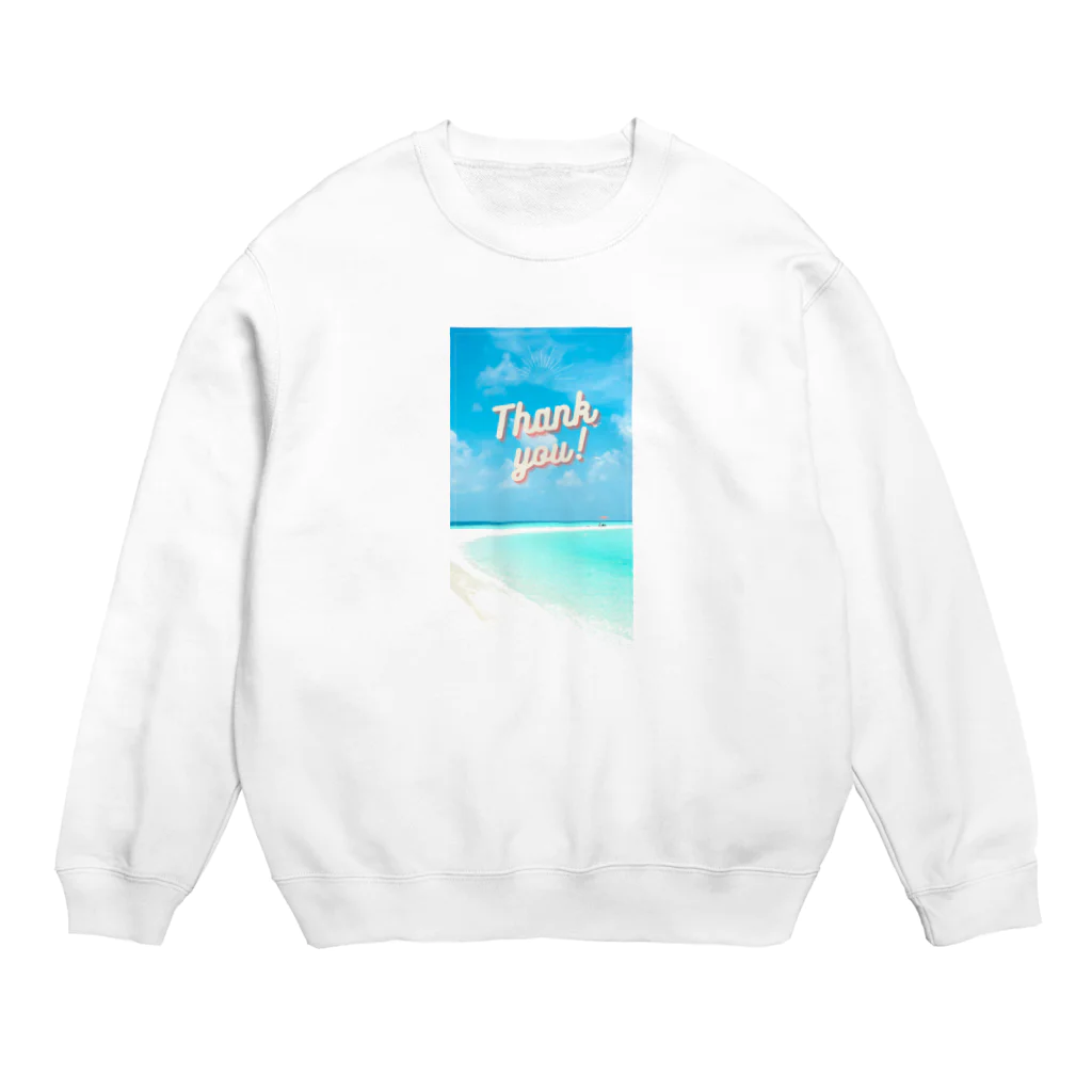 namidamakiの夏よ！ありがとう♥ Crew Neck Sweatshirt