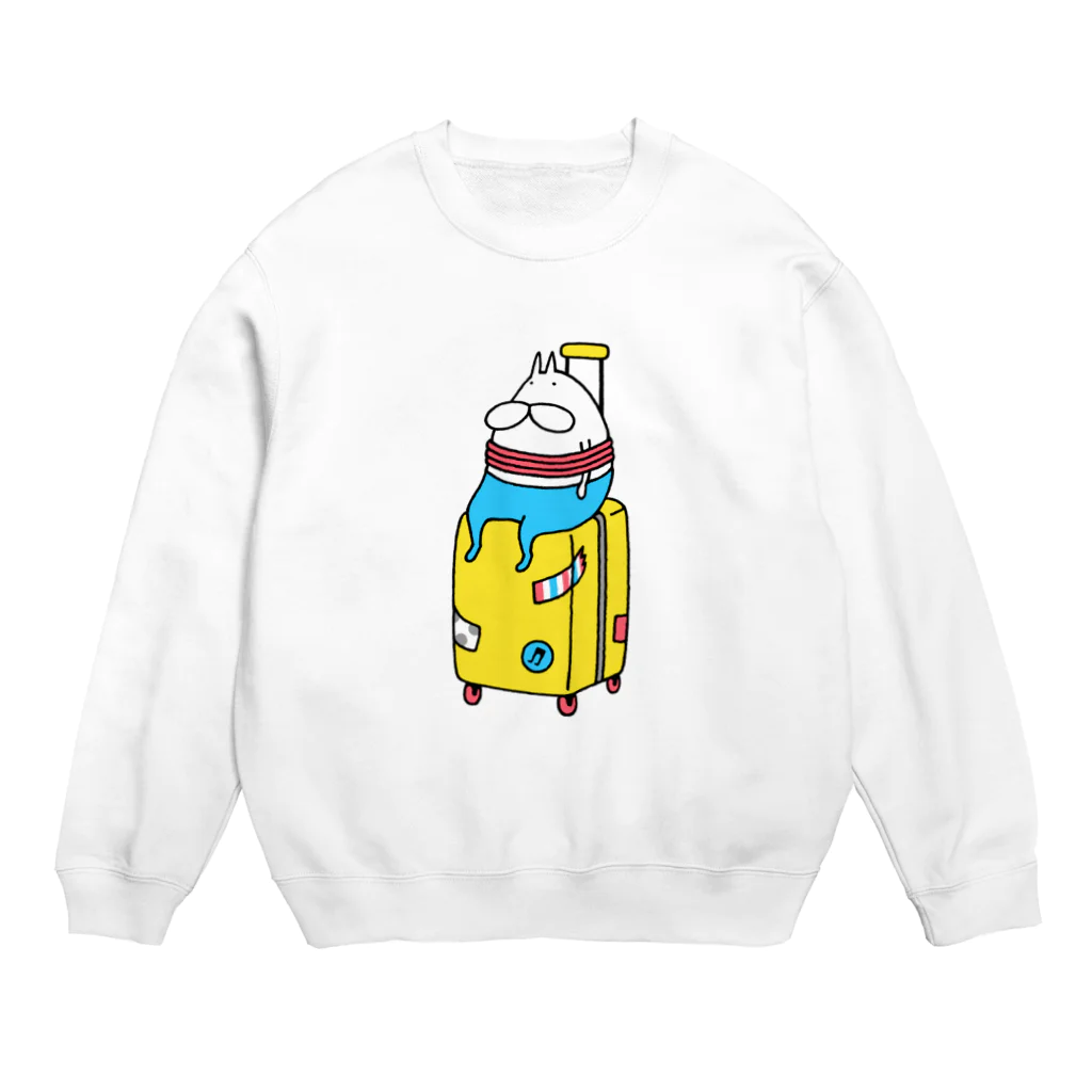 くらきち ONLINE SHOPのねこタイツと旅に出る Crew Neck Sweatshirt