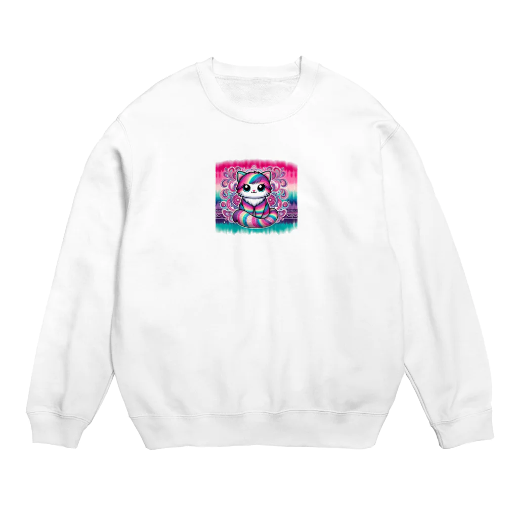 マヤーのキャットアイ Crew Neck Sweatshirt