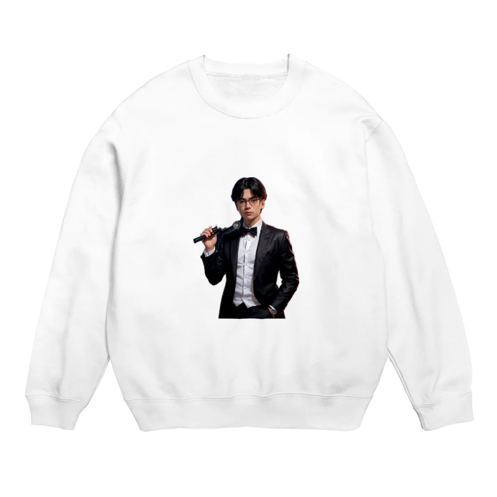 オリジナルグッズショップ KIJITORAの名探偵 Crew Neck Sweatshirt