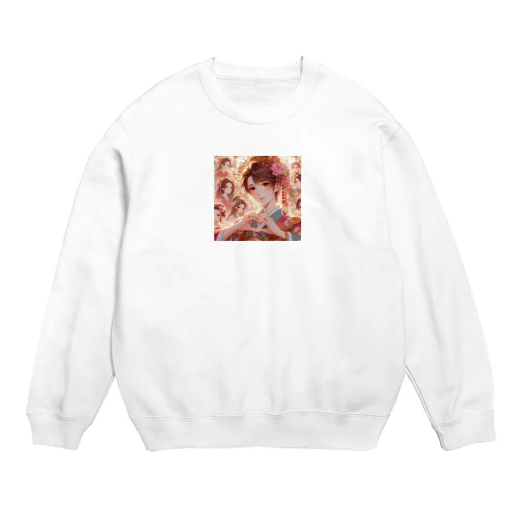 ドリームショップのべっぴんさん Crew Neck Sweatshirt