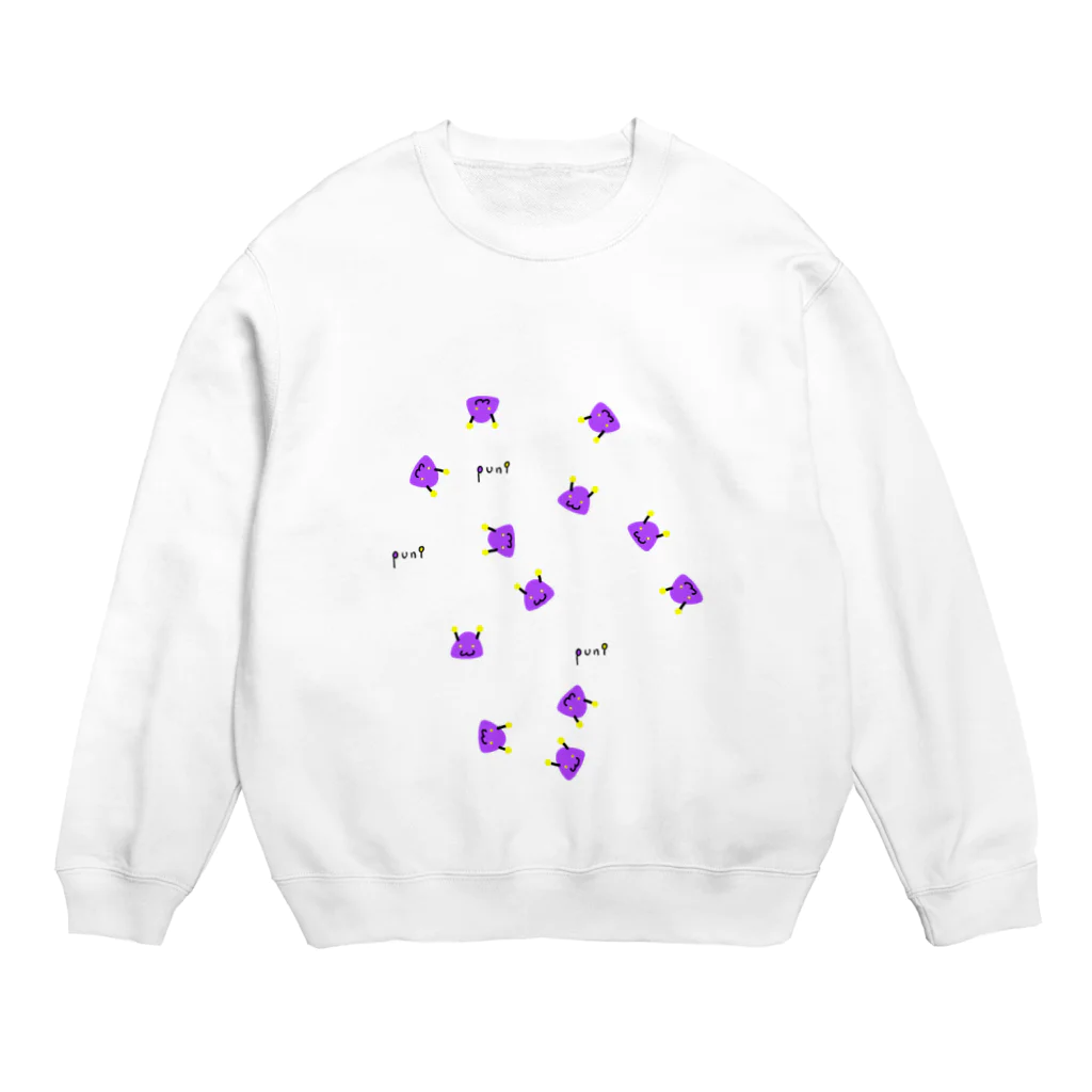 naboxのぷにパターン Crew Neck Sweatshirt