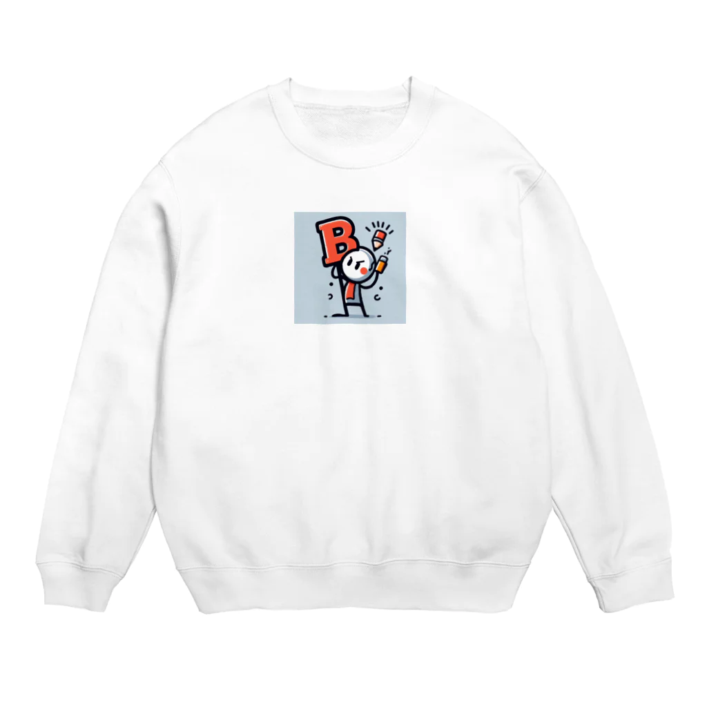 john_maの考えるB棒 Crew Neck Sweatshirt