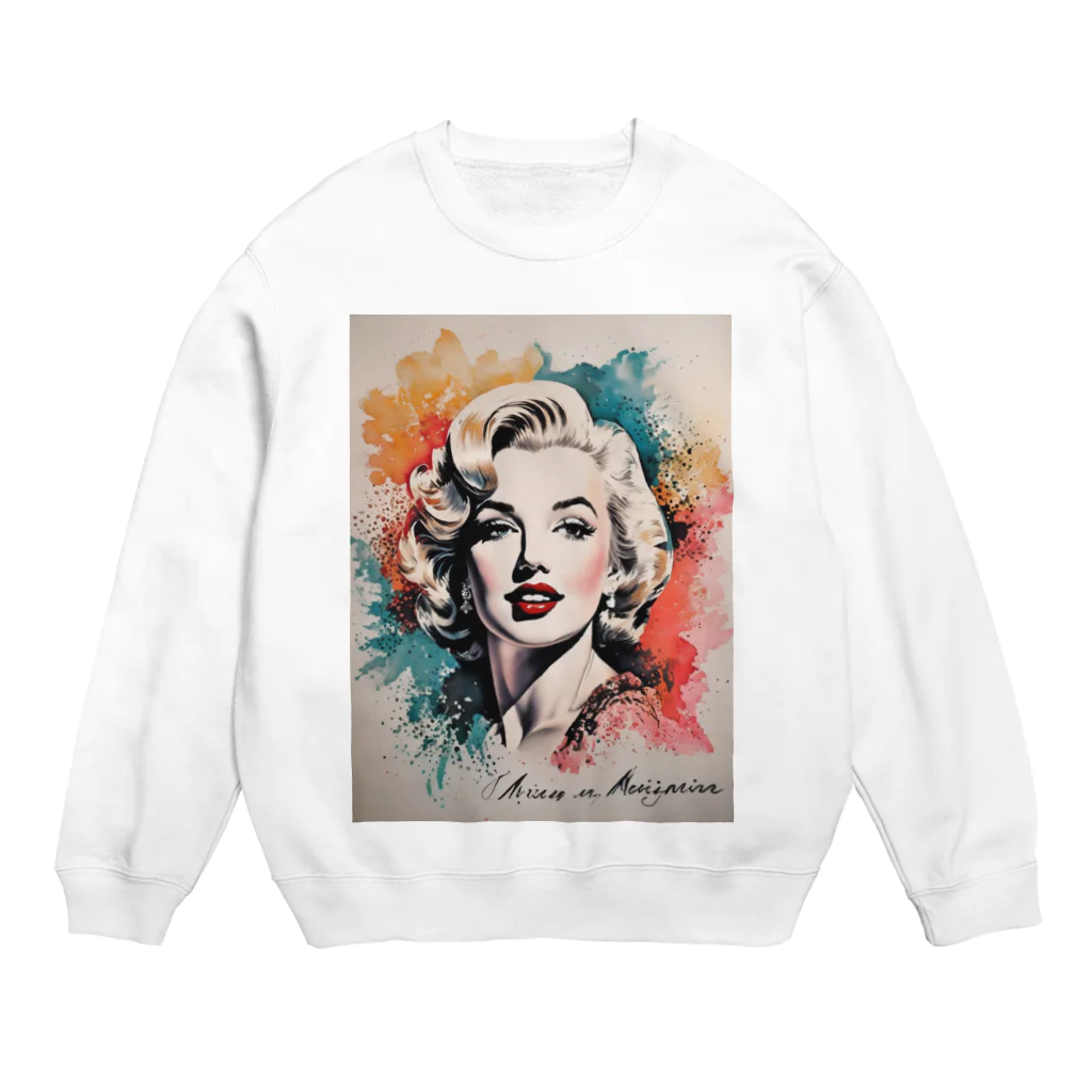 11922960yukimaruのマリリン Crew Neck Sweatshirt