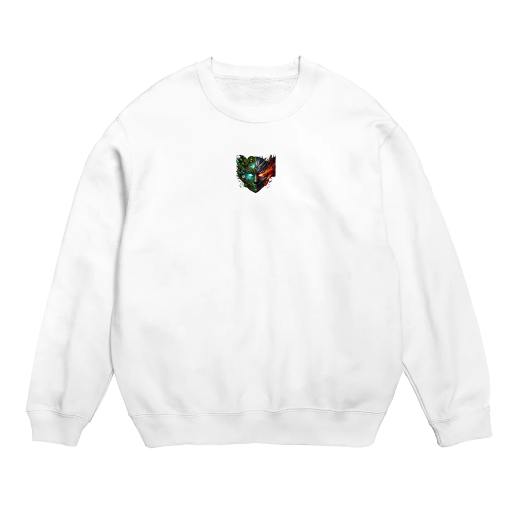 ＮＡＫＡＮＯの精霊の仮面 Crew Neck Sweatshirt