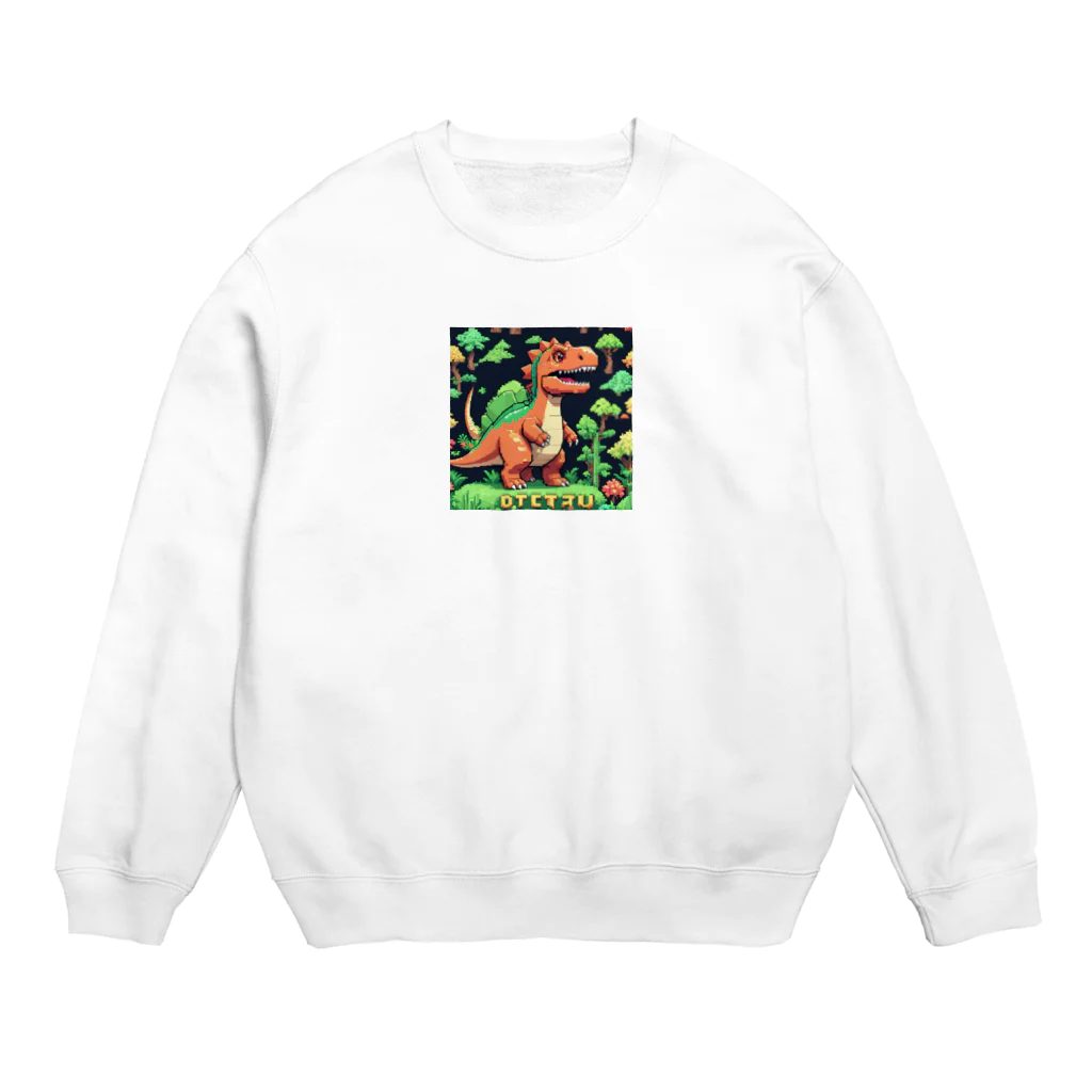 OTIRUBUTUBUTUのオロチ恐竜 Crew Neck Sweatshirt