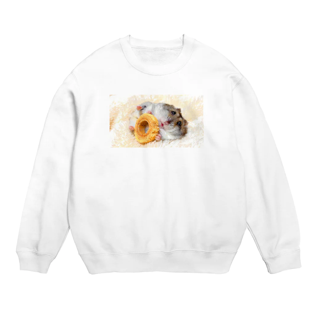 でみるんるん♪のおやすみばぁむすぴかたん Crew Neck Sweatshirt