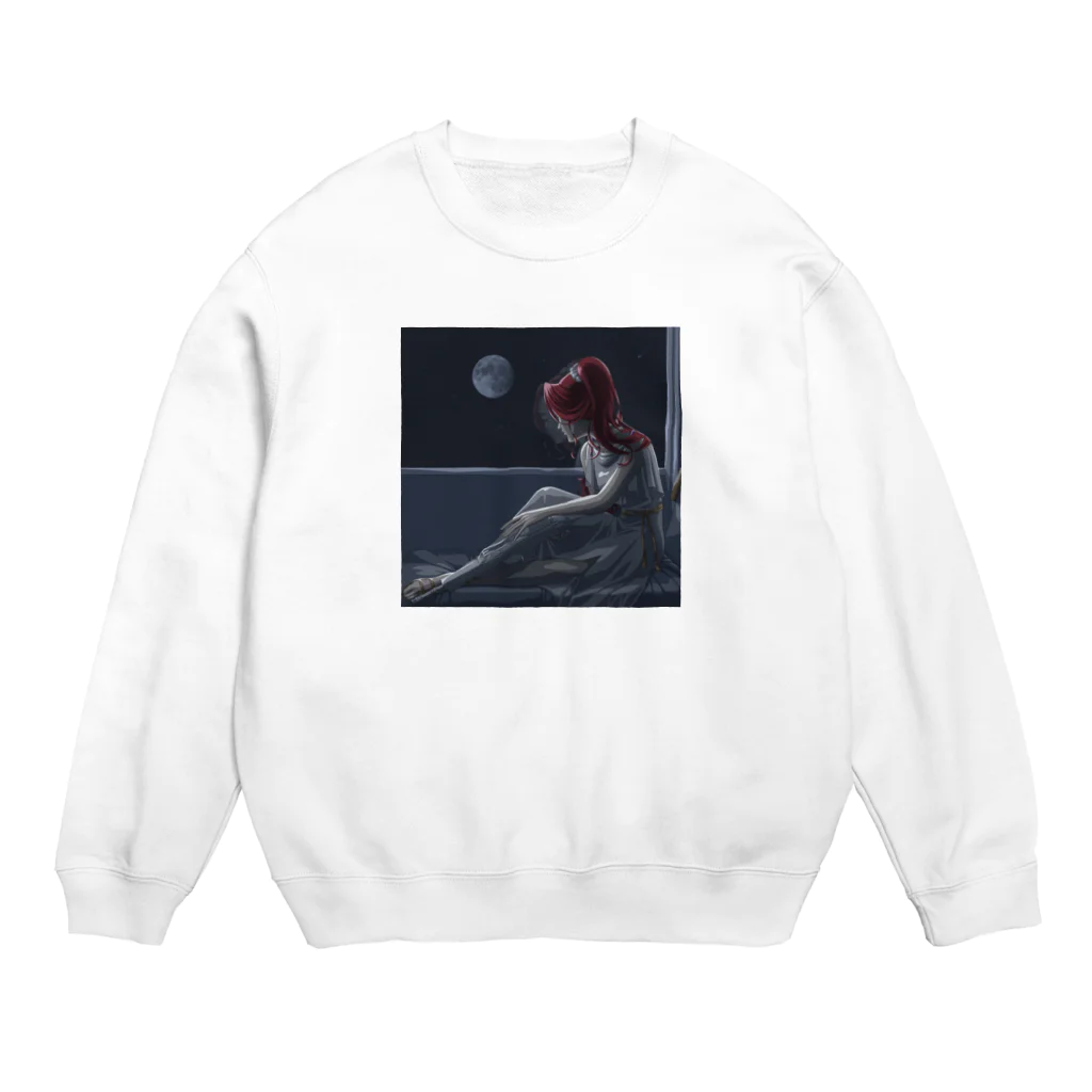 一兎風タウのヘスティア　ジャケットデザイン Crew Neck Sweatshirt