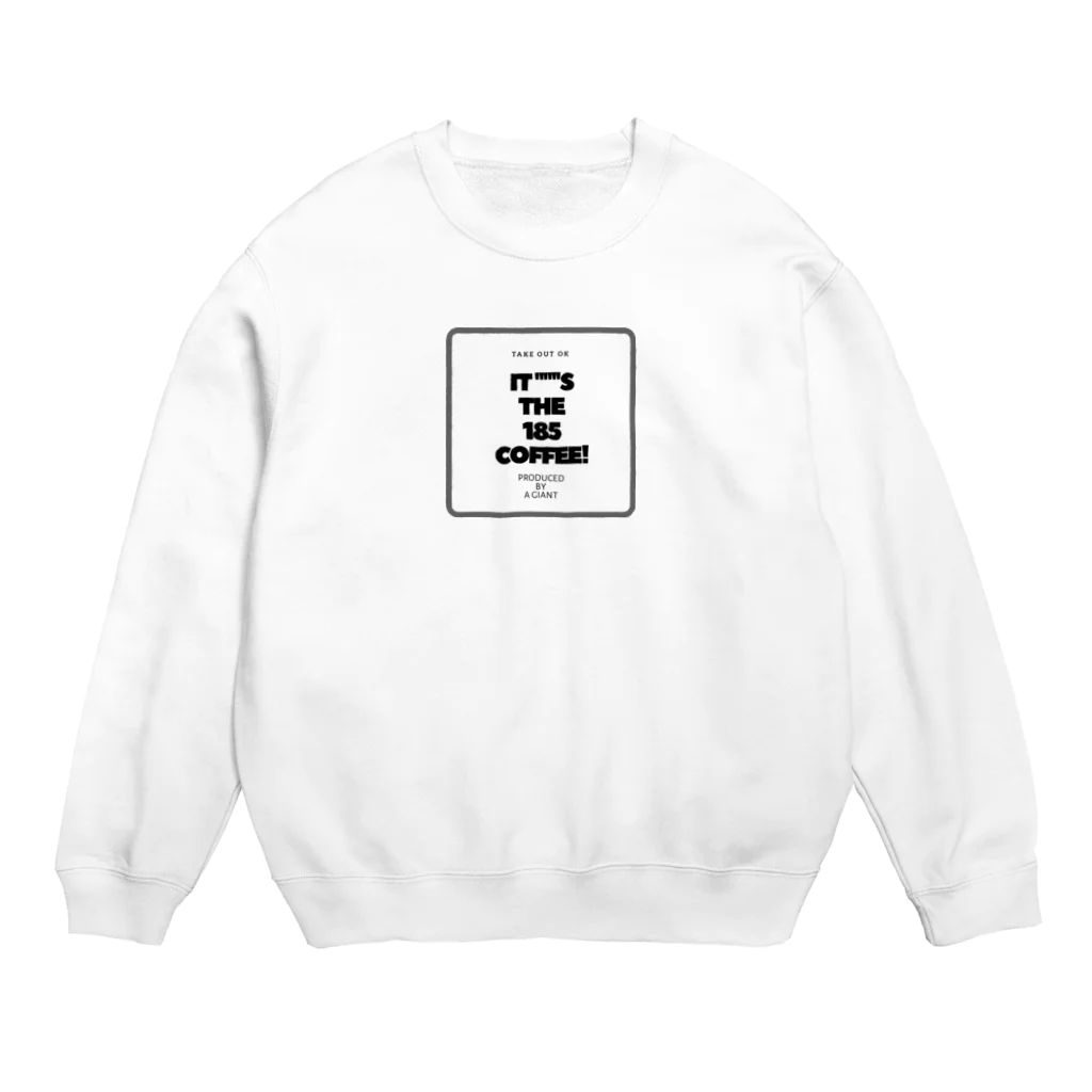 185 COFFEEのIt's  the 185 coffee Crew Neck Sweatshirt