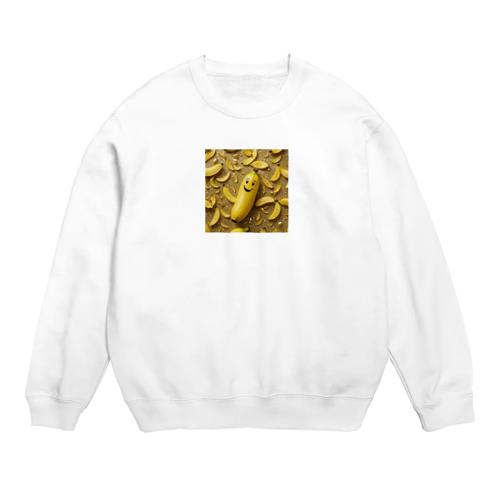 ひらいしひろみのばなちゃん Crew Neck Sweatshirt