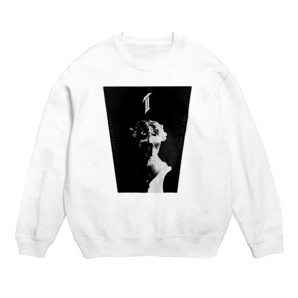 T.I.E STOREのT.I.E BLACK Crew Neck Sweatshirt