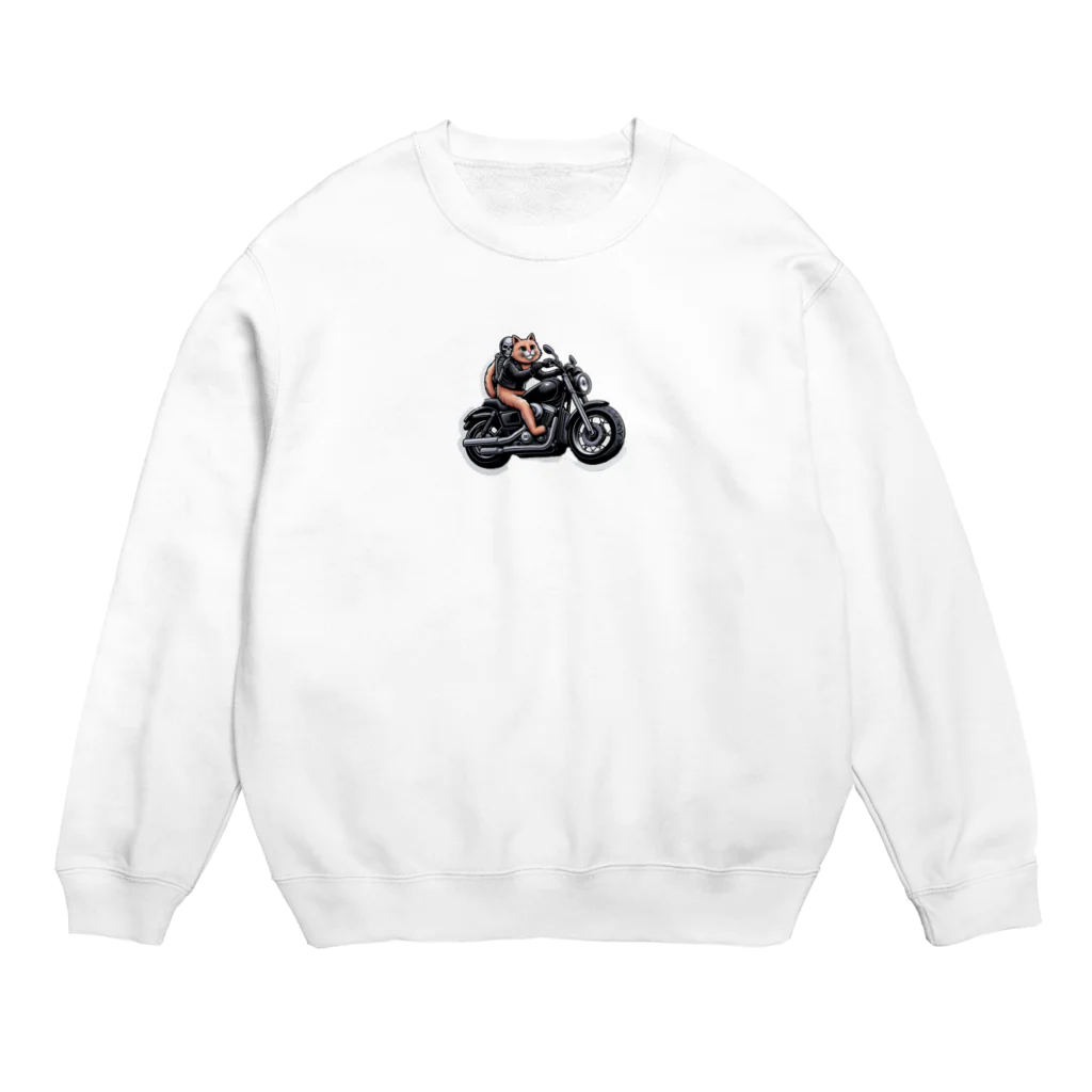 kemono-friendのネコライダー Crew Neck Sweatshirt