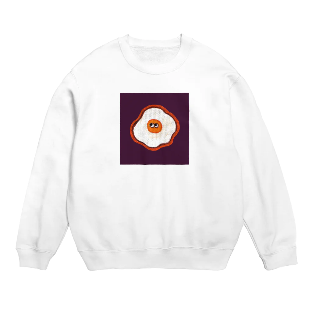 kyororuの目玉焼きのキョロメリアン Crew Neck Sweatshirt