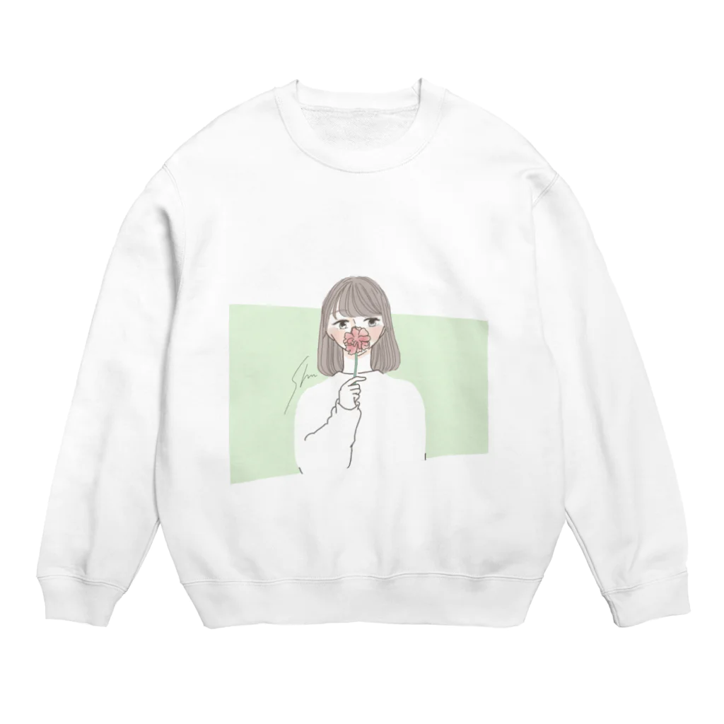 しいのワタシ Crew Neck Sweatshirt