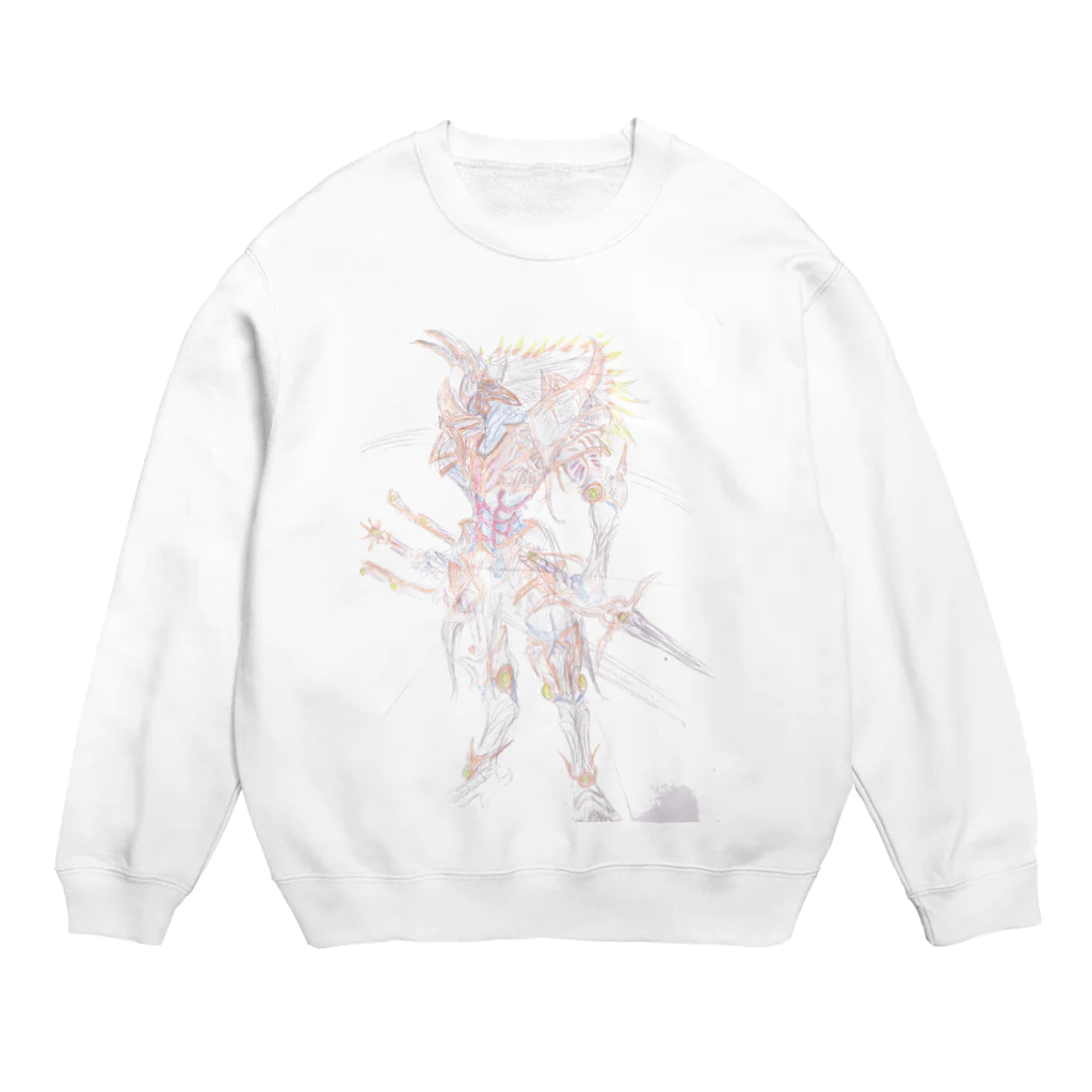 マジクソにゅーすＶＳ痛々しい速報のPerson of extermination Crew Neck Sweatshirt