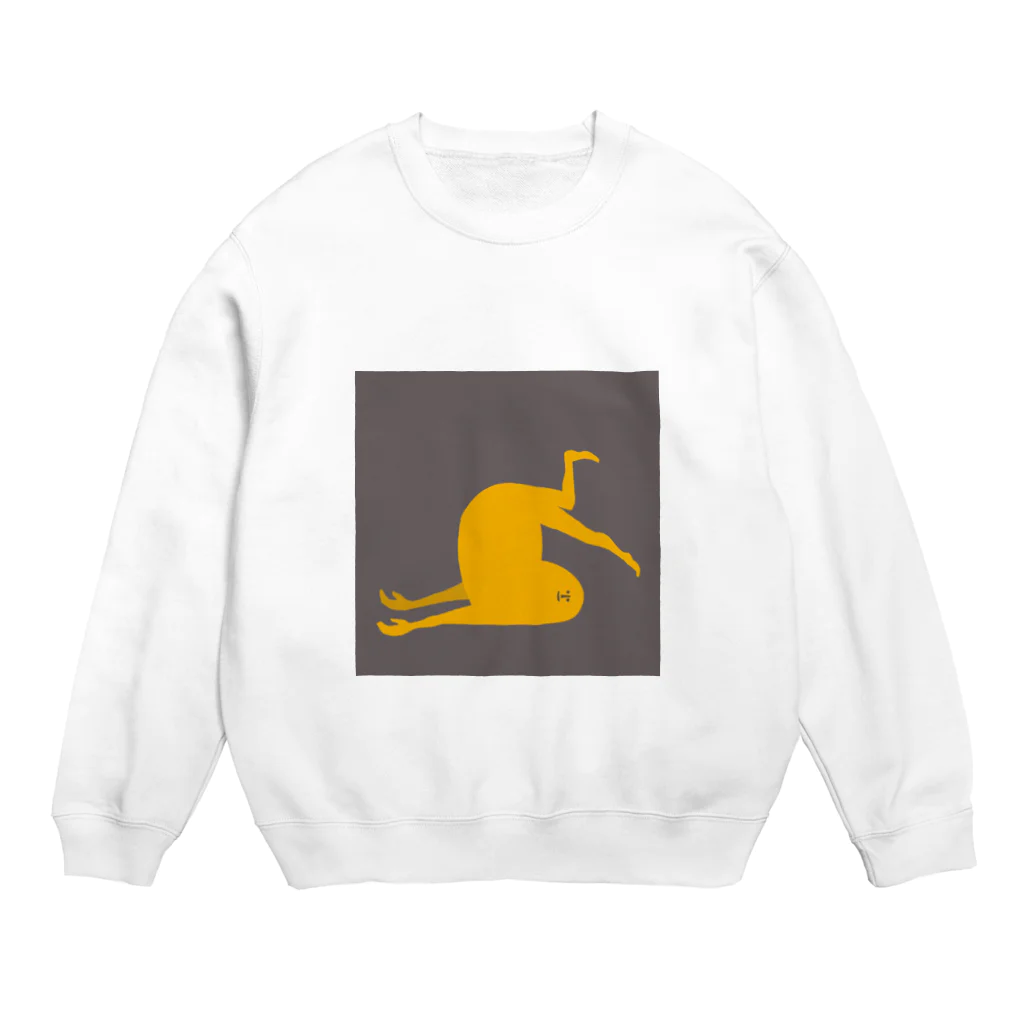 もじゃの店のストレッチもじゃ Crew Neck Sweatshirt