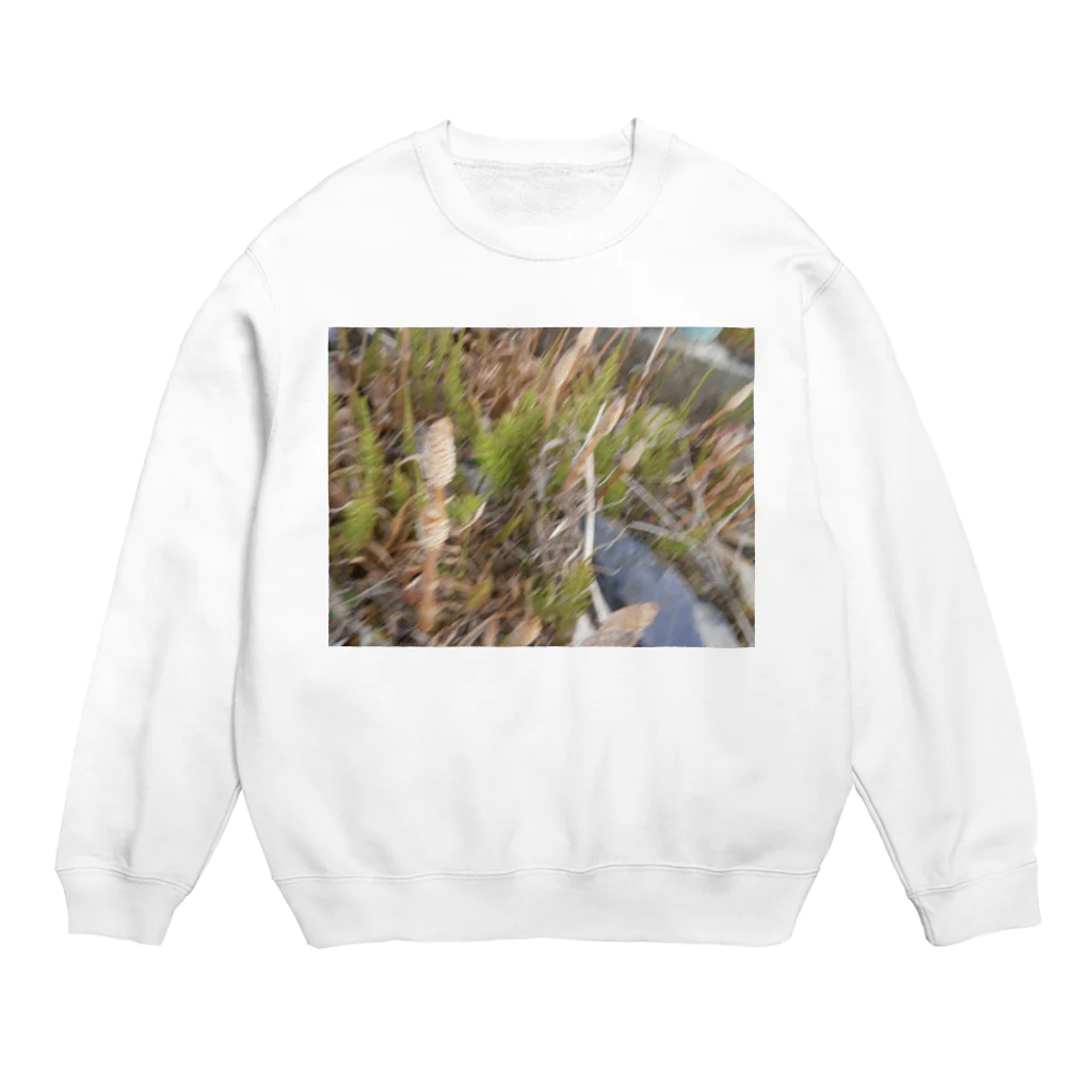 kokoroのつくしんぼ Crew Neck Sweatshirt