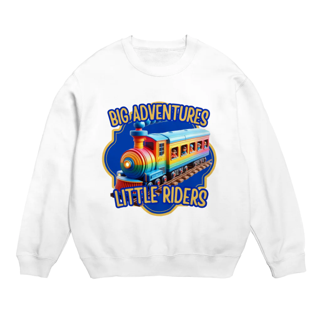 ENJOY NOW STOREのBig Adventures, Little Riders Crew Neck Sweatshirt