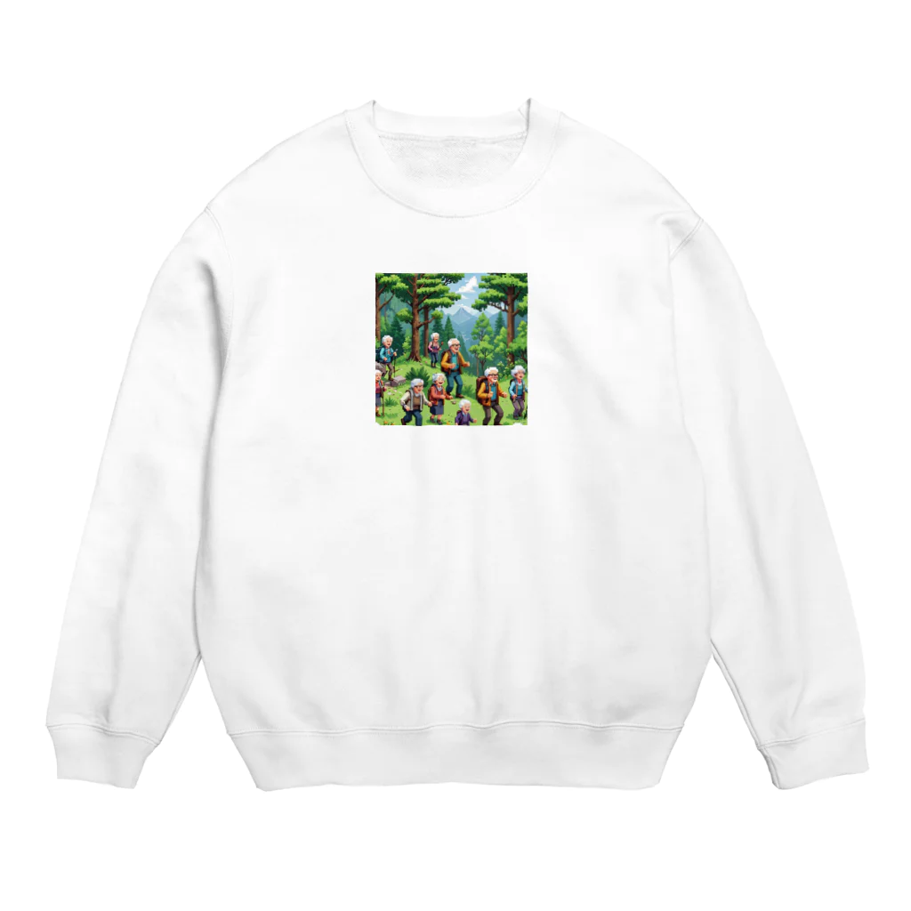 popoの人生１度きり Crew Neck Sweatshirt