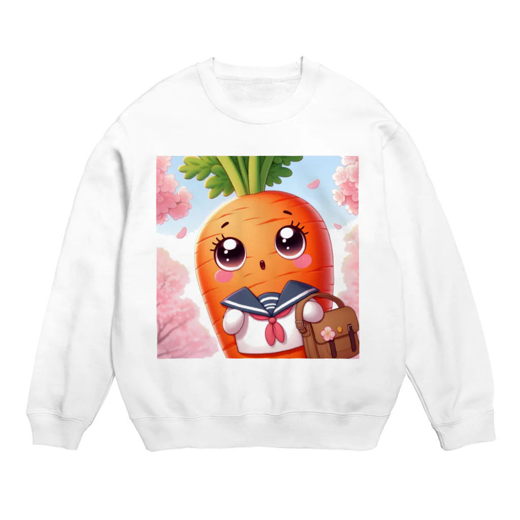 ハートフルのキャロット姫のドキドキSchool！ Crew Neck Sweatshirt