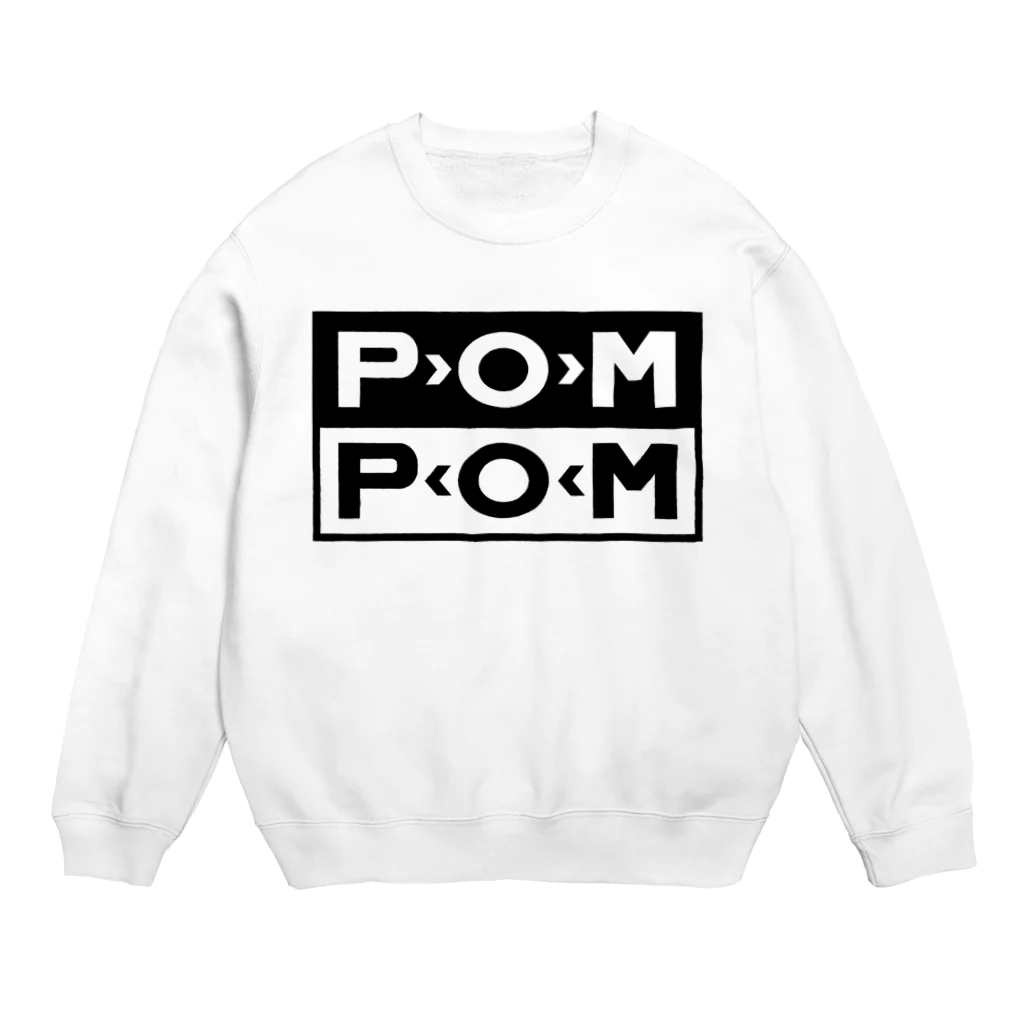 mf@PomPomBlogのSub Pom Pom Logo スウェット