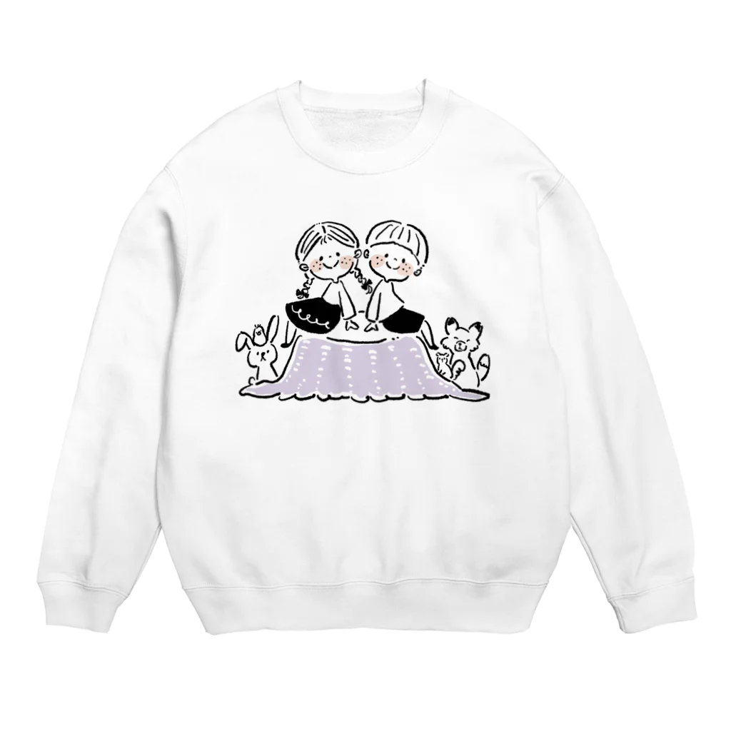 クレープcafe ボンポワンのクレープcafeボンポワン Crew Neck Sweatshirt