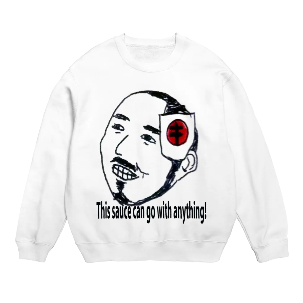 kichi-kaiのキチ会合言葉グッズ Crew Neck Sweatshirt