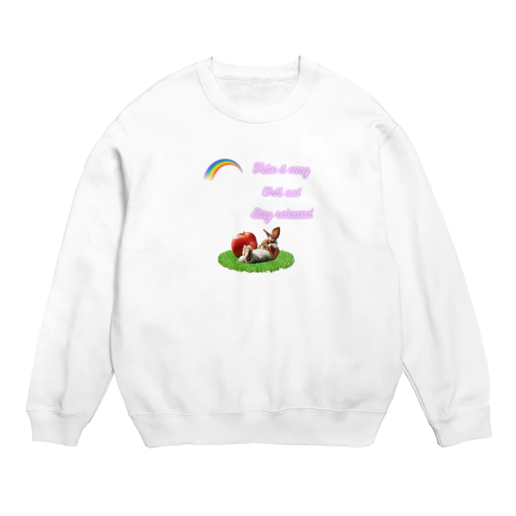 CHOCOLATEAの「心のリセット」 Crew Neck Sweatshirt