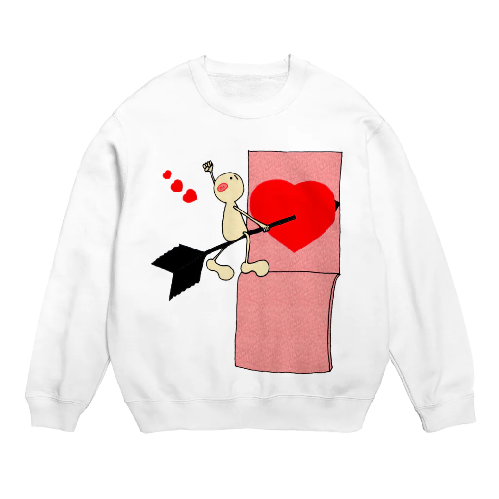 manaoのずっきゅん Crew Neck Sweatshirt