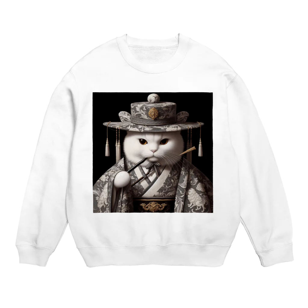 ArtVoyageの猫殿の風雅 Crew Neck Sweatshirt