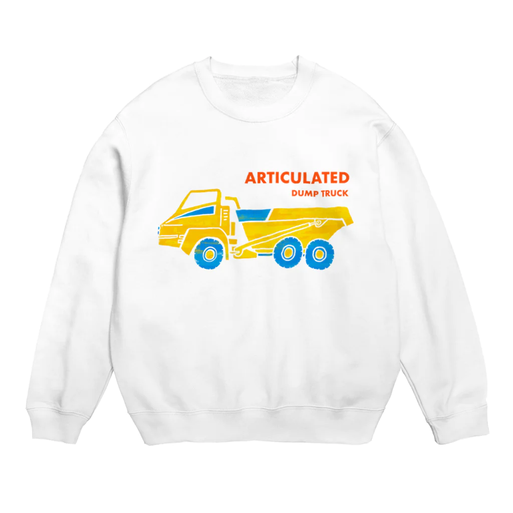 watasackのアーティキュレートダンプトラック Crew Neck Sweatshirt