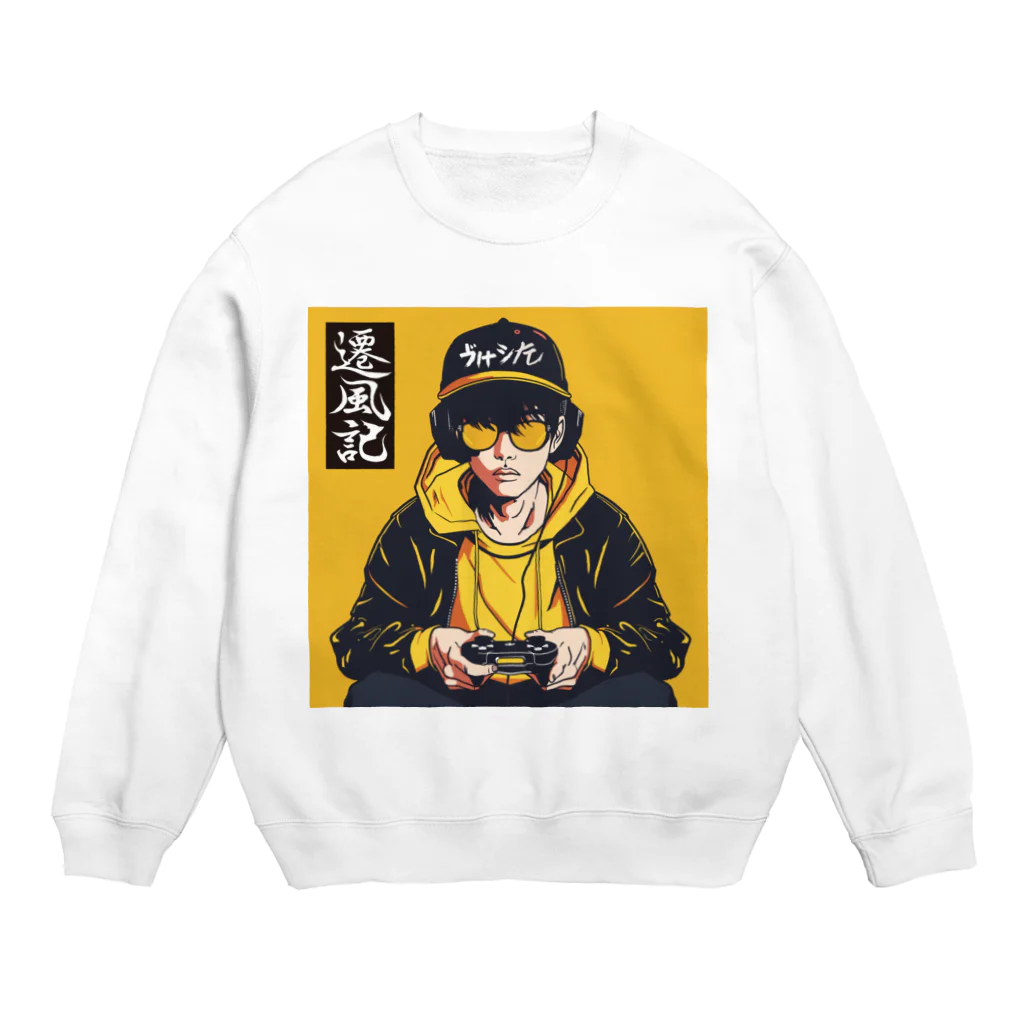 遷風記（せんぷうき）の遷風記（操作） Crew Neck Sweatshirt