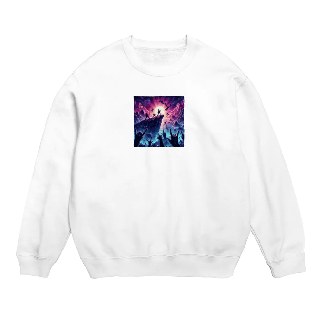 ロックスターのWhisper of the dark Crew Neck Sweatshirt