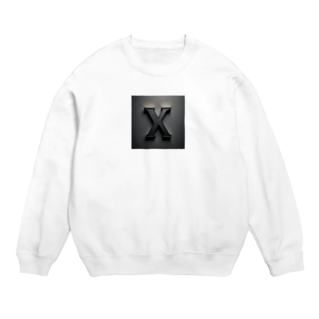 WORLDのかっこよく描いたX Crew Neck Sweatshirt