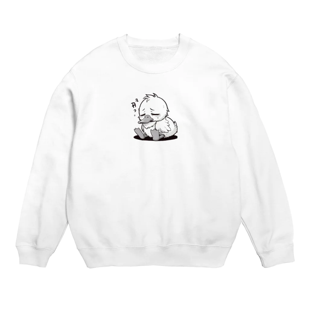 気ままの社長のあひるちゃん Crew Neck Sweatshirt