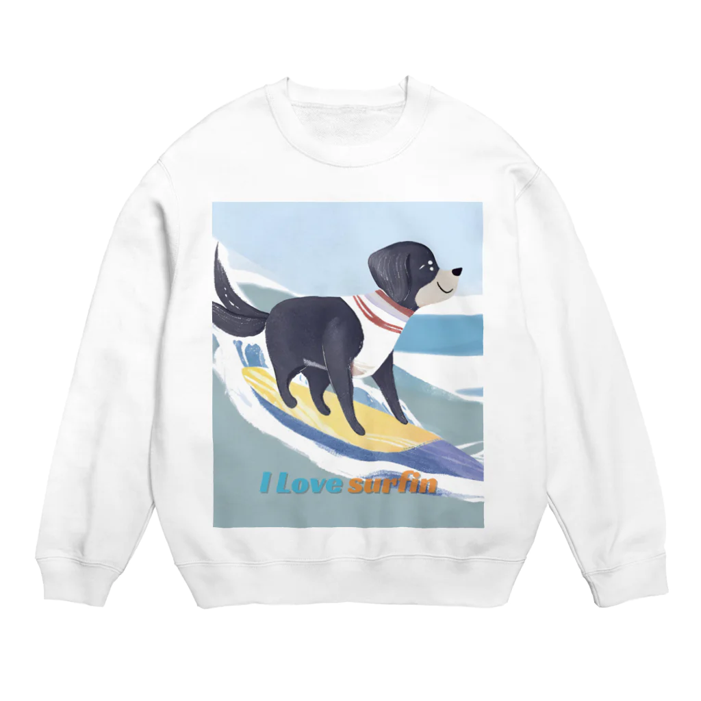 mt.777のさわやかsurfin　 Crew Neck Sweatshirt