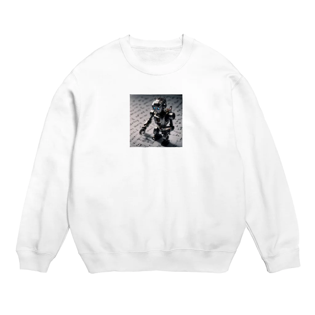 Yuelの作曲ロボット Crew Neck Sweatshirt