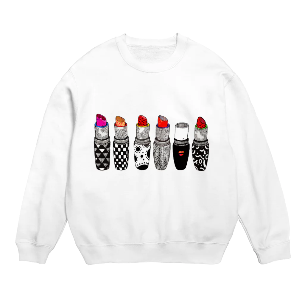 majoccoのkiss me Crew Neck Sweatshirt